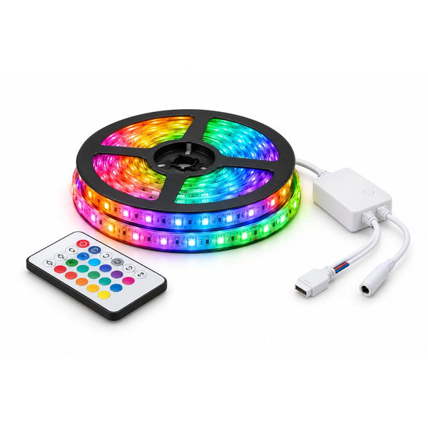 Smart LED 5m 5050RGB LED Strip Light with Remote & APP Control
